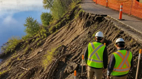 Edmonton faces surge in riverbank erosion after wettest summer on record