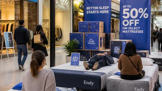Endy to open first-ever outlet at Vaughan Mills for limited October pop-up