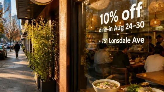 Family-run Phonatic Social marks first anniversary with 10% off in North Vancouver