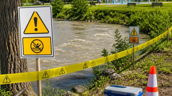 Milton park creek under advisory after tests find E. coli; splash pad unaffected