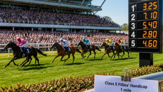 Newmarket racecard: five-runner Fillies' Handicap draws local attention