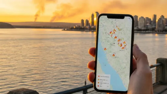 North Vancouver readers warned to watch wildfire developments as eight new fires ignite on Vancouver Island