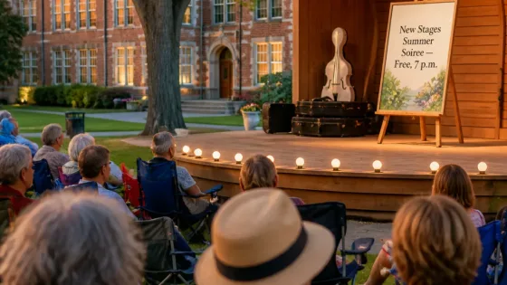 Peterborough's Traill College amphitheatre to host New Stages Summer Soiree Aug. 20