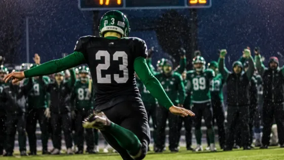 Roughriders' rookie Alex Hale answers critics with perfect night of kicking