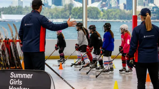 Vancouver Goldeneyes lead girls’ hockey growth through summer camps and mentorship