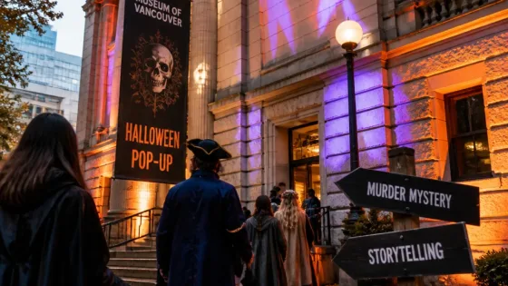 Vancouver's Museum of Vancouver unveils packed Halloween programme with murder mystery, comedy and ghost stories