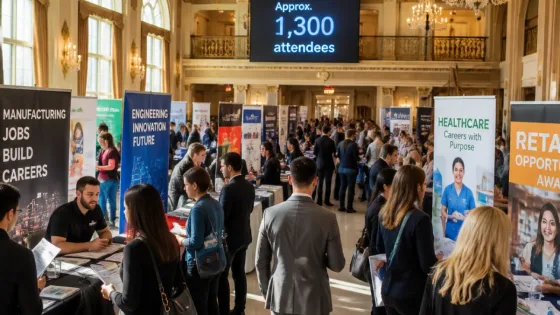 Windsor job fair draws about 1,300 people as employers seek workers across sectors