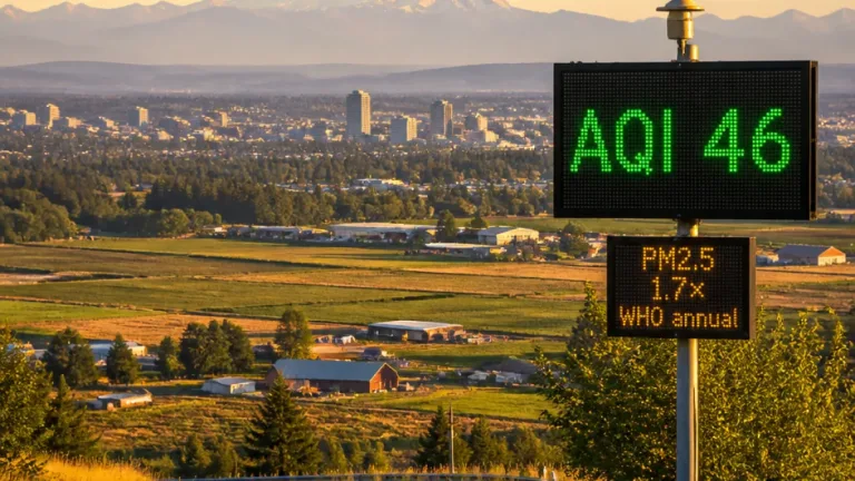 Abbotsford air quality remains in 'good' range as PM2.5 sits above WHO annual guideline