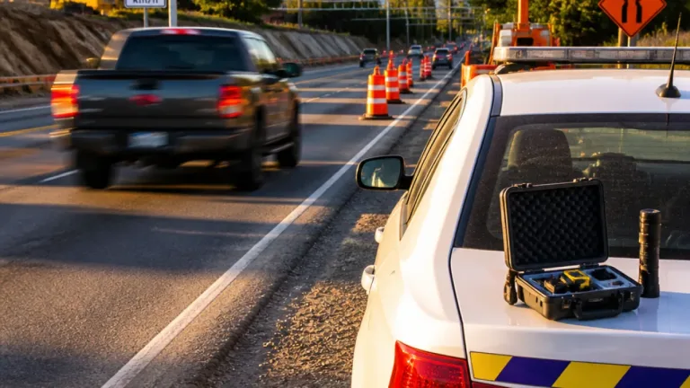 Abbotsford driver banned after caught more than 20 km/h over limit in construction zone