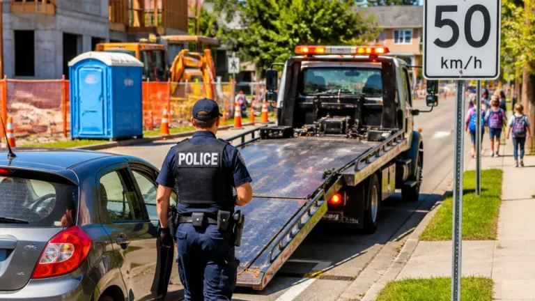 Abbotsford driver ticketed after clocked at 98 km/h near school; excuse was needing a bathroom