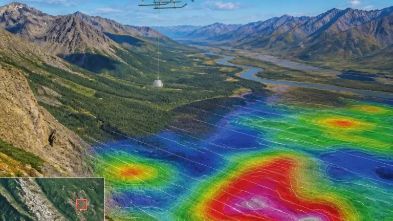 Airborne magnetic survey on GS1 uncovers new exploration targets near Valley deposit
