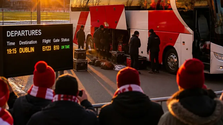 Ajax head to Dublin after 3-1 first‑leg win; supporters in Ajax, Ont. watch for Conference League progress