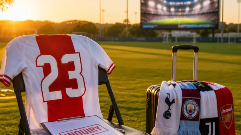 Ajax pursues Lutsharel Geertruida from RB Leipzig as defensive issues mount