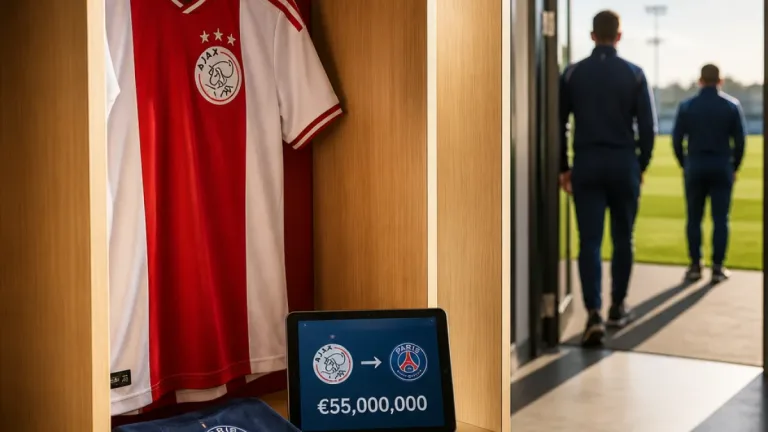 Ajax sell Mika Godts to Paris Saint‑Germain in €55‑million move