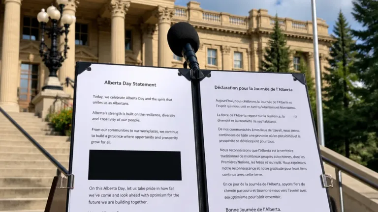 Alberta government says Indigenous reference removed from Alberta Day statement 'in error'