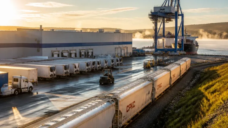 Americold’s US$80M Port Saint John hub links DP World and CPKC in new cold‑chain network