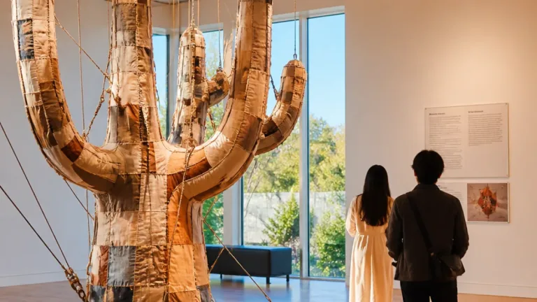 Aurora Cultural Centre presents textiles on grief, memory and identity