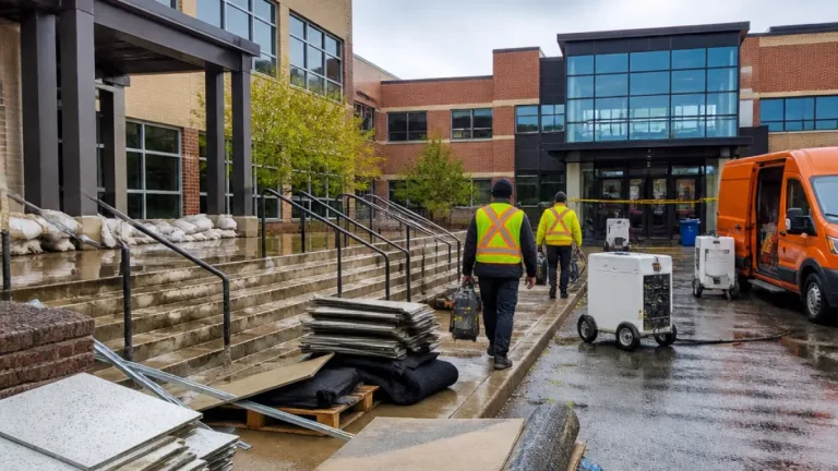 Aurora schools postpone first day after weekend storm causes flooding and damage