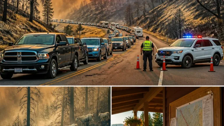 Bald Range wildfire exposes evacuation gaps as 20,000 flee and wildlife fears grow