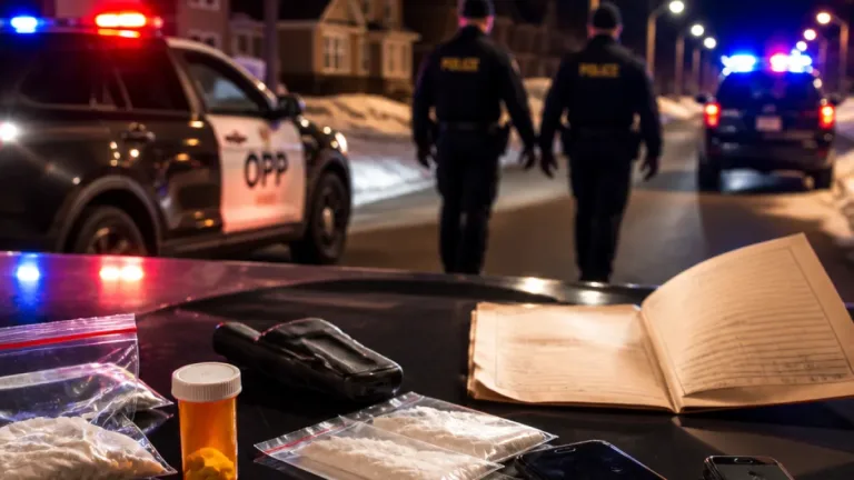 Barrie woman charged in OPP drug-trafficking probe after Angus foot patrol arrest
