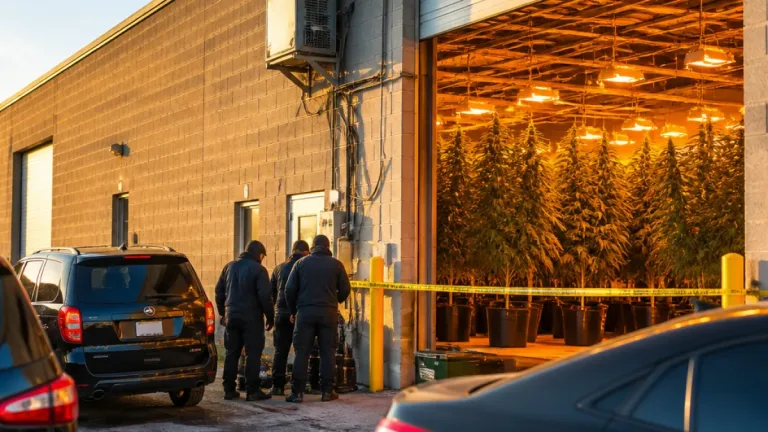Brampton commercial unit raided; nearly $1.5M in illegal cannabis and 4,000 plants seized