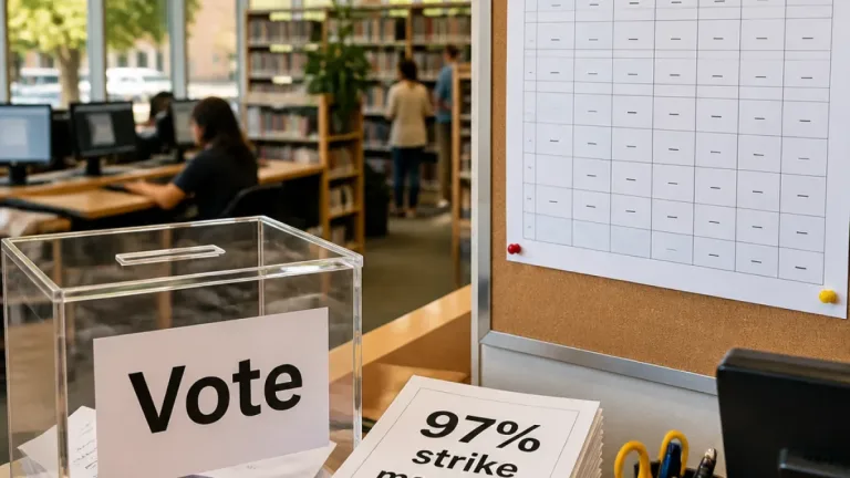 Brampton library staff vote overwhelmingly for strike mandate amid understaffing, wage concerns