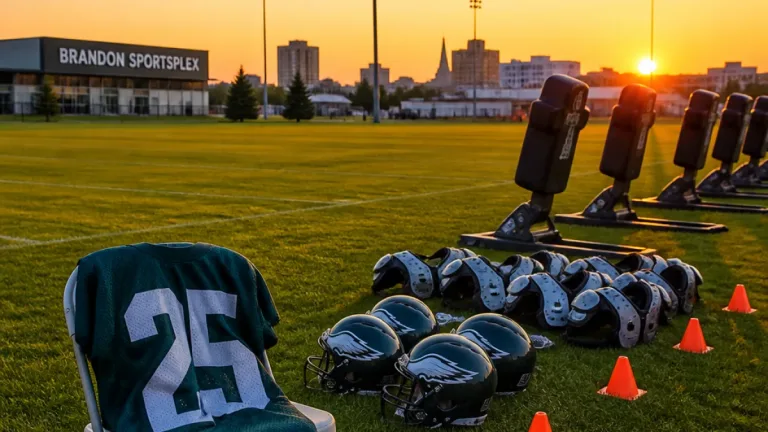 Brandon-born name surfaces as Eagles add linebacker Brandon George to training-camp mix