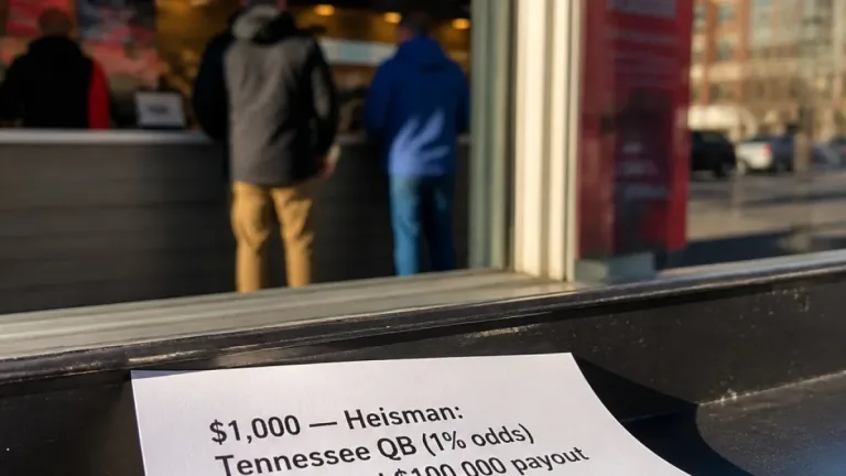 Brandon sports bettors take notice as massive Heisman wager placed on Tennessee QB