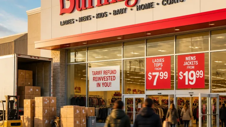 Burlington Stores posts strong Q2, boosted by margin gains and tariff refunds