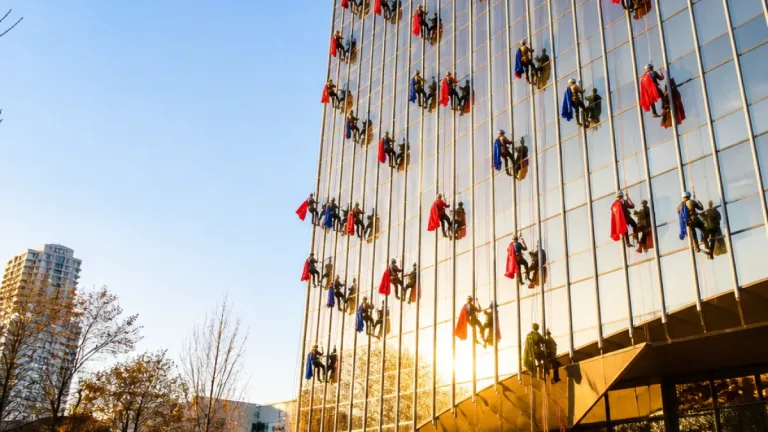Burnaby high-rise becomes 'Drop Zone' as 36 rappellers raise funds for Easter Seals