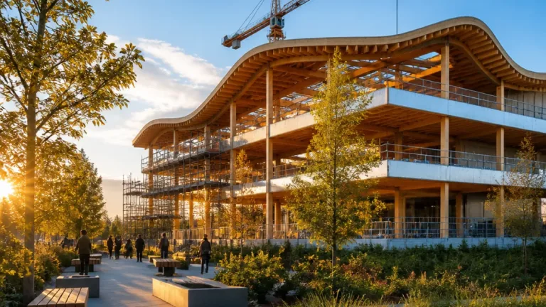 Burnaby’s new Cameron Community Centre and Library tops out, signalling major civic expansion