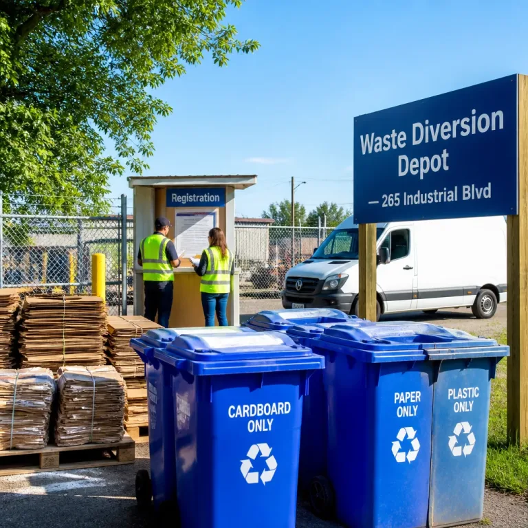 Ontario small businesses in North Glengarry offered new Friday recycling drop-off after Blue Box change