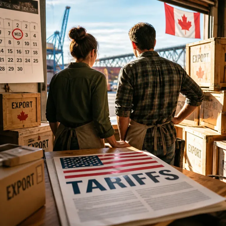 Canadian small businesses brace as looming U.S. tariffs could slash cross‑border sales