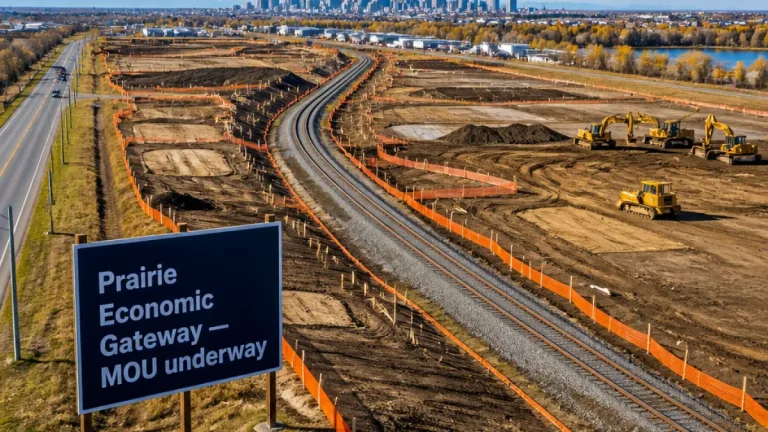 Calgary, Rocky View sign MOU to push Prairie Economic Gateway toward construction