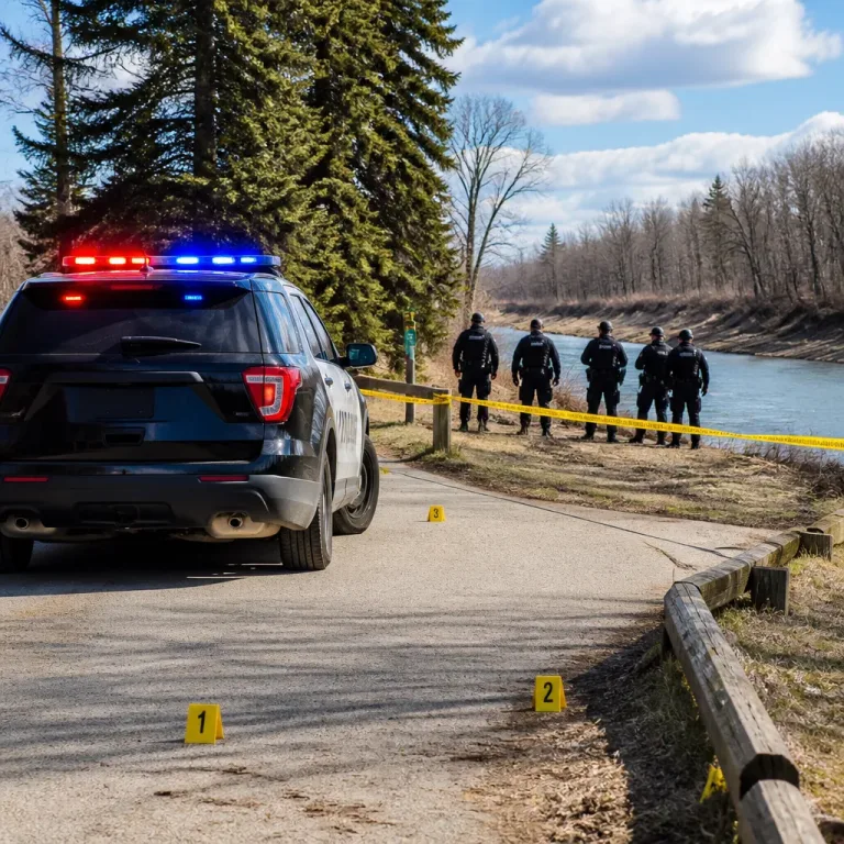 Calgary officer shot during traffic stop; suspect later found dead in Bow River