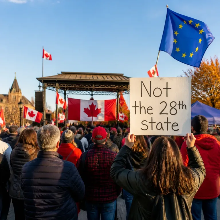 Poilievre vows Canada will not become '28th state' as EU partnership debate heats up