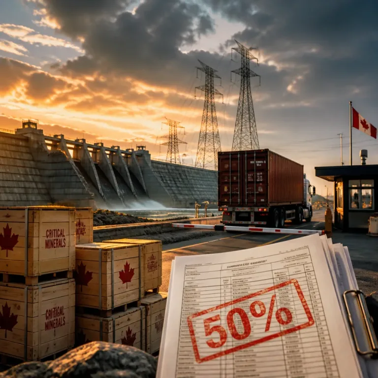 Ford warns Canada could cut electricity, critical minerals as U.S. trade row deepens