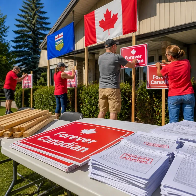 Unity group Forever Canadian registers as third‑party advertiser ahead of Alberta referendum