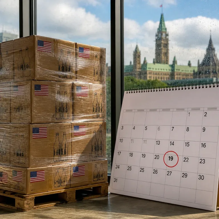U.S. alcohol emerges as key bargaining chip as Canada faces looming tariffs
