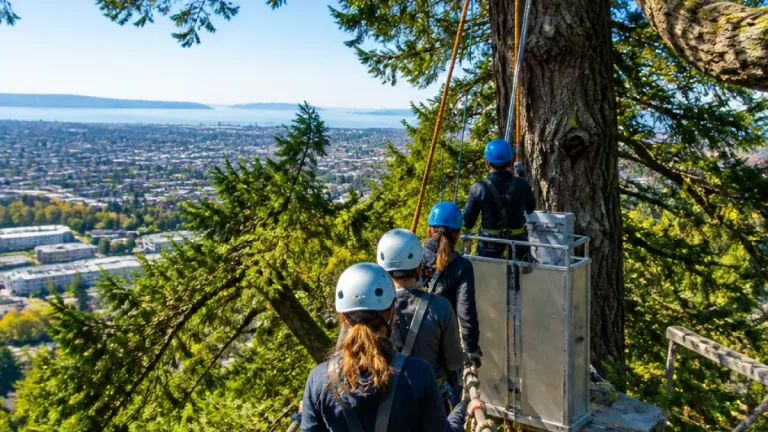 Canopy tours at UBC offer new intimacy with century-old trees and coastal views