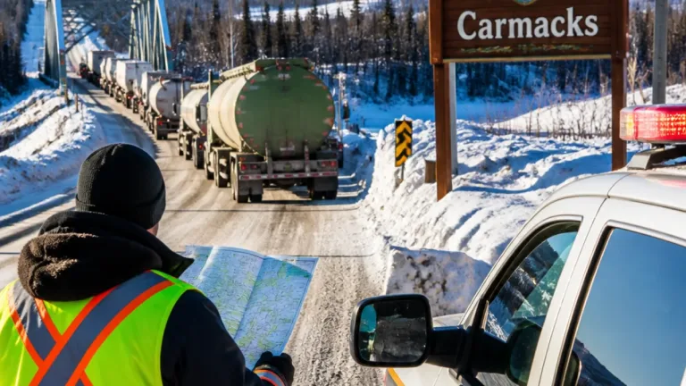 Carmacks urges road-safety review as truck traffic set to climb on North Klondike Highway