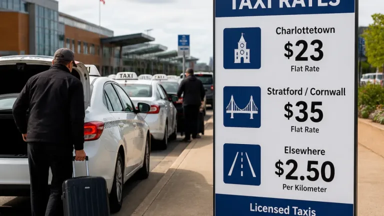 Charlottetown airport taxi fares to rise Nov. 1, authority says