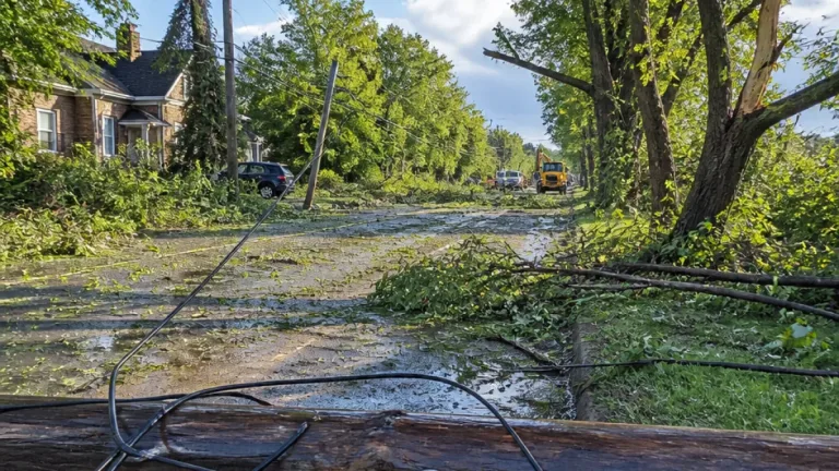 Chateauguay area had above‑normal rain, storms and hail in early August