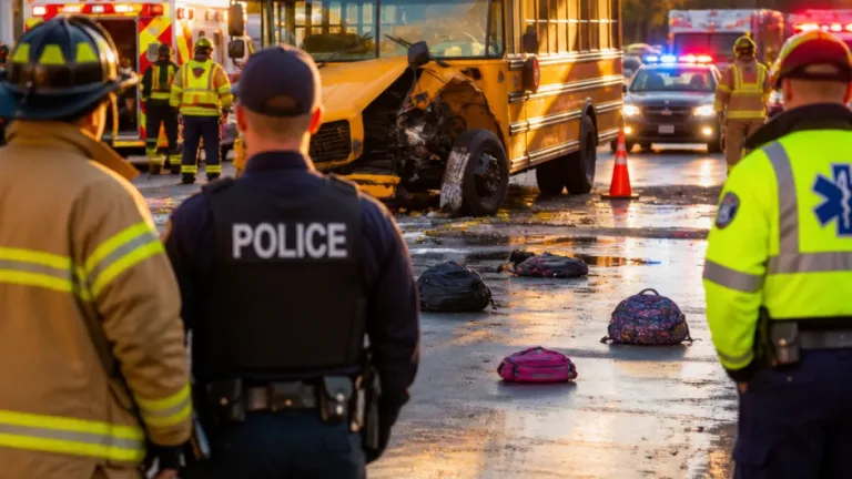 Chatham school bus crash in Georgia sends four to hospital, one critically