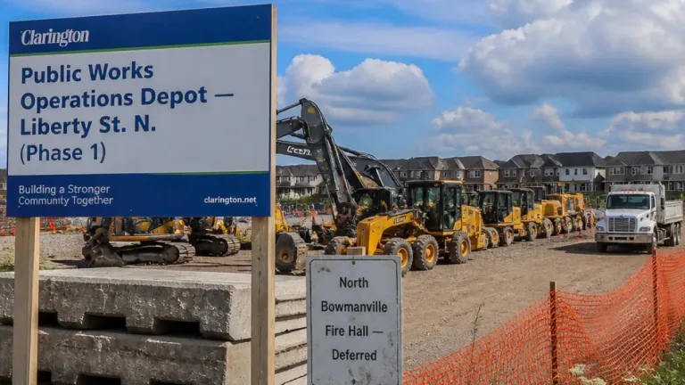 Clarington council approves scaled-back operations depot, delays north Bowmanville fire hall