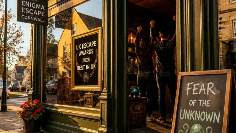 Cornwall escape room in Truro named best in UK at inaugural national awards