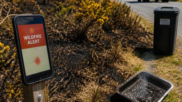 Cornwall firefighters warn public after a series of gorse and grass fires
