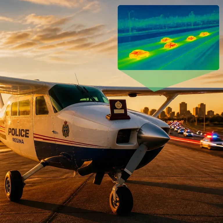 Regina police fixed‑wing crew honoured for life‑saving searches, high‑speed tracking