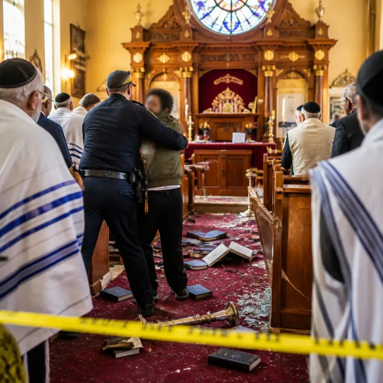 Hate-crime charges laid after man disrupts Shabbat service, assaults two at Manhattan synagogue