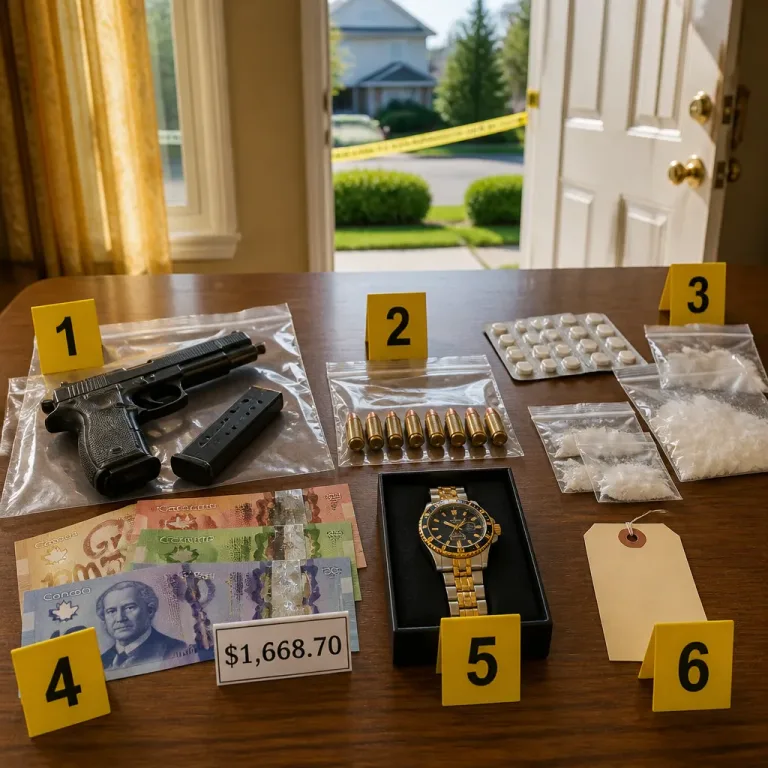 Saskatoon man charged after police seize handgun, fentanyl and over $1,600 in drug-trafficking sweep